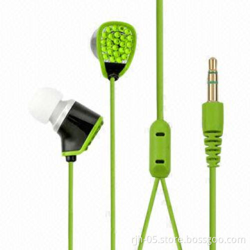 High-quality Colorful Earbuds with Logo, 20-20kHz Frequency Range